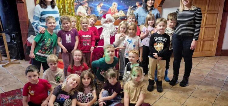 Puchatki na warsztatach mikołajkowych