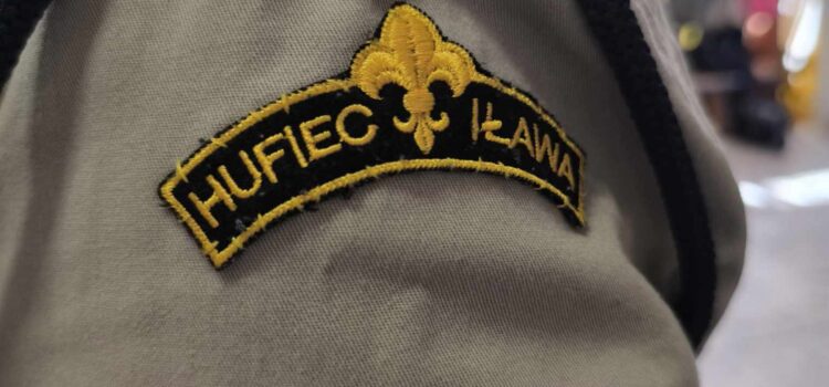 Spotkanie z iławskimi harcerzami